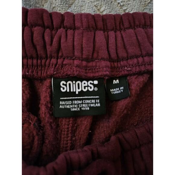 Snipes Small Logo Essential Hoodie & Sweatpants Set M Purple/Windsor Wine - Picture 8 of 11